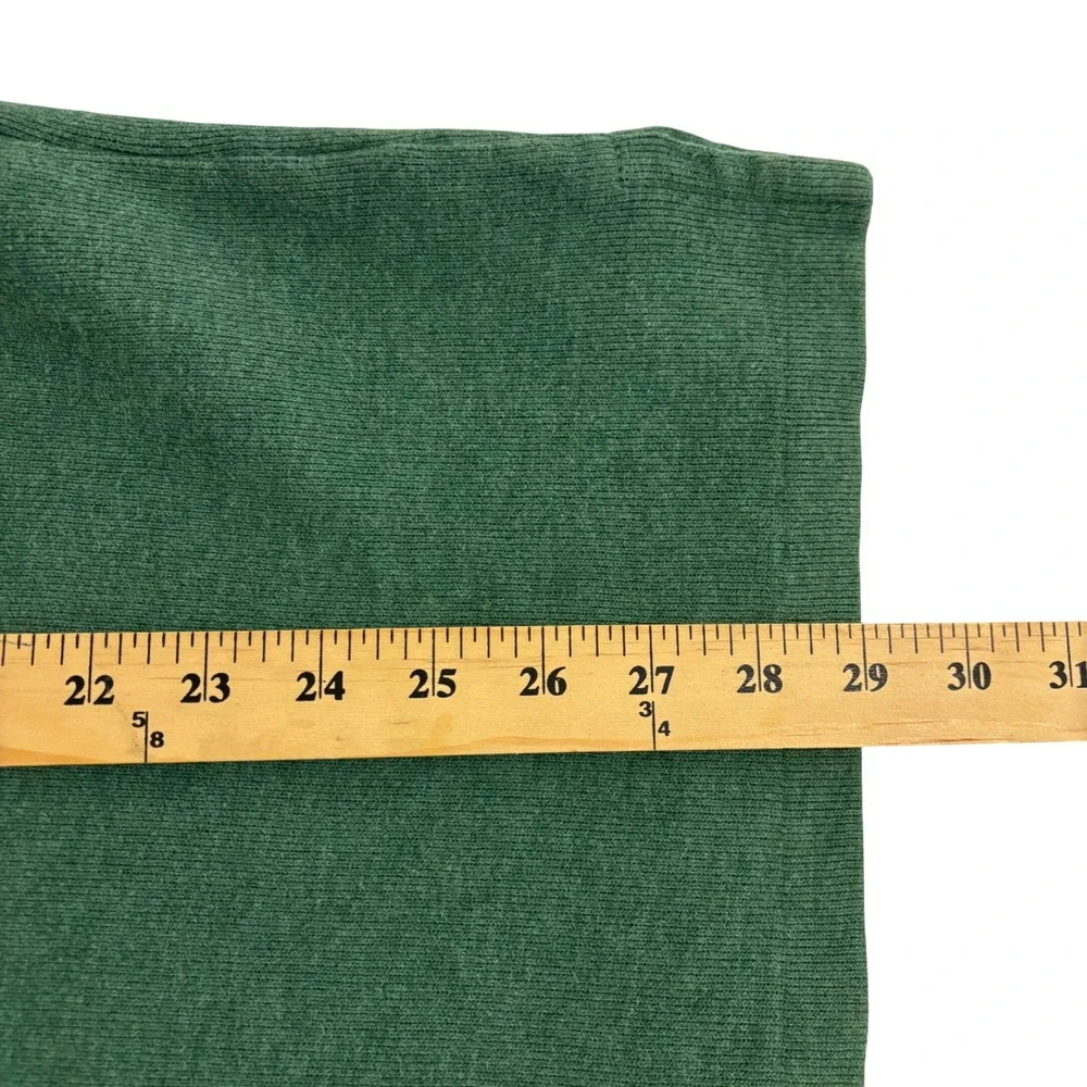 Polo Ralph Lauren Quarter Zip Pullover Mens XXL Green Cotton Knit Logo